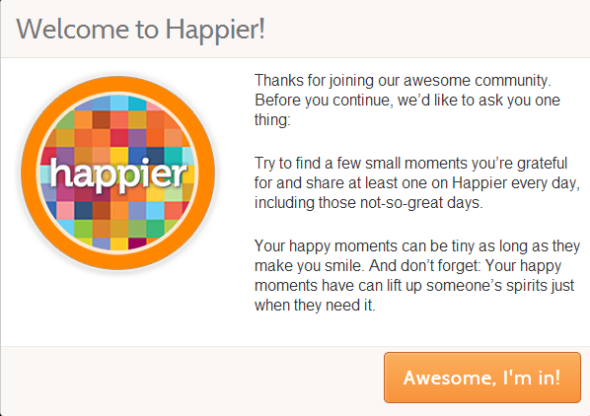 Happier   Register